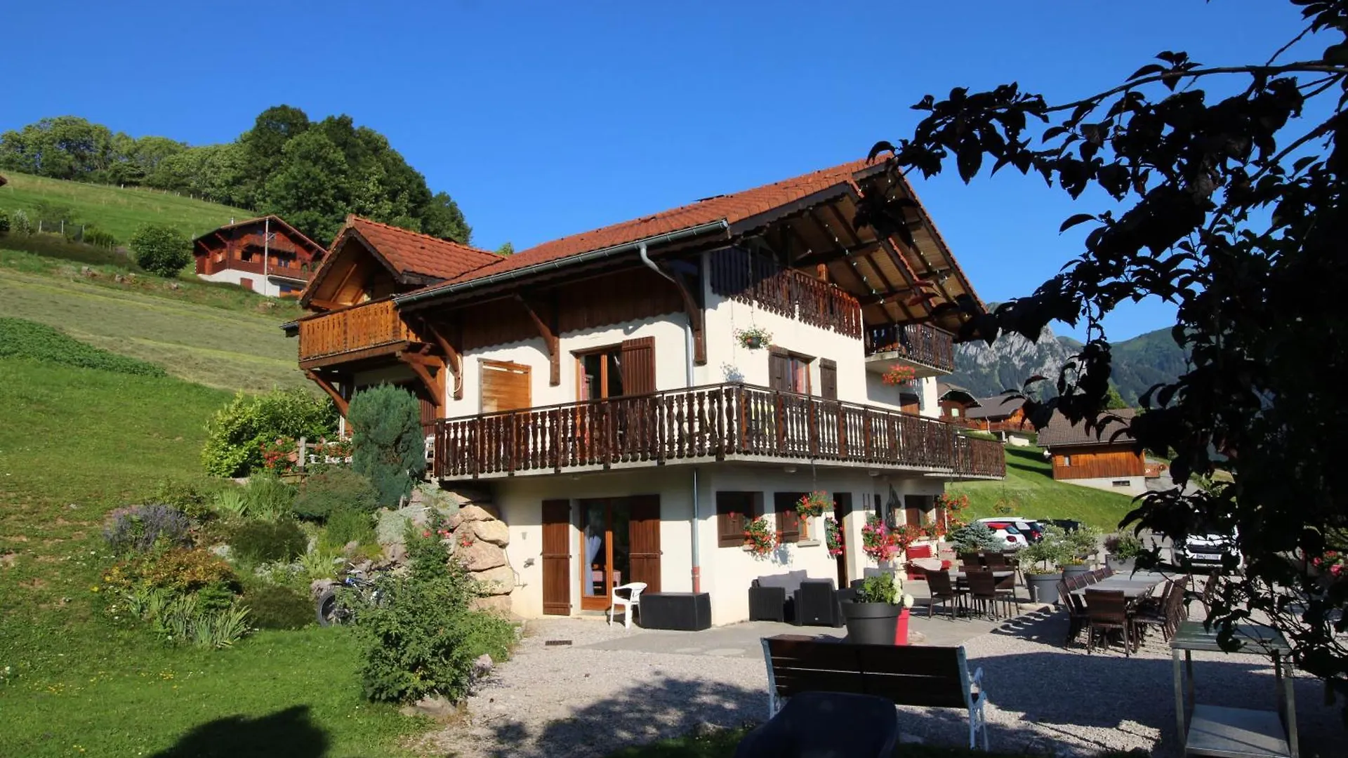 Couette-café Chalet Gîte Le Titlis Bernex